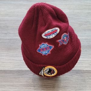 New Era N.F.L Embroidered Washington Redskins Bennie With Superball Patches...